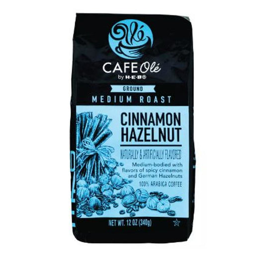 CAFE Olé by H‑E‑B Medium Roast Cinnamon Hazelnut Ground Coffee