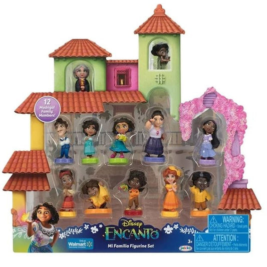 Encanto Disney Mi Familia Figurine Doll Playset, 12 Pieces