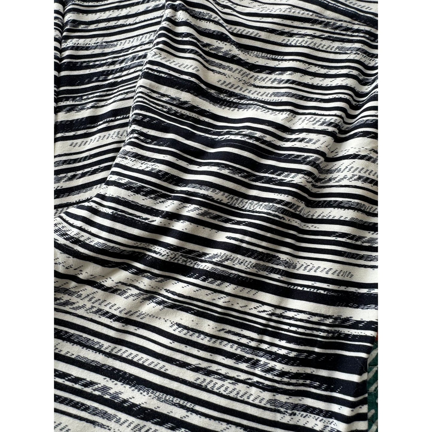 Lularoe Black and White Stripe Leggings TC Tall and Curvy