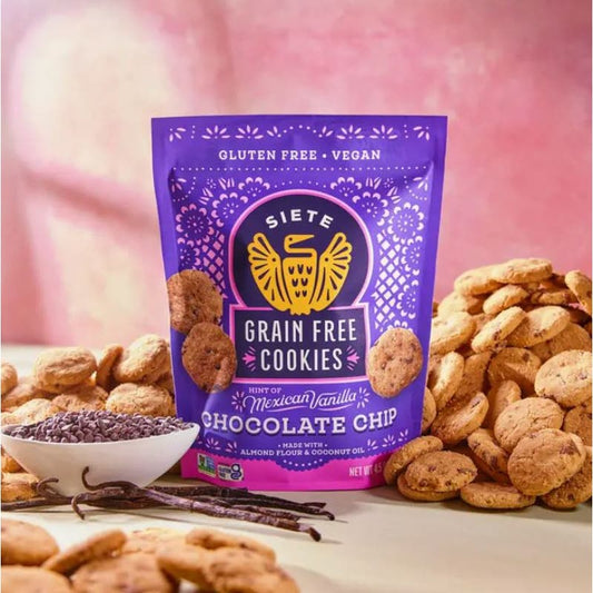 Siete Grain Free Chocolate Chip Cookies 4.5 oz bag