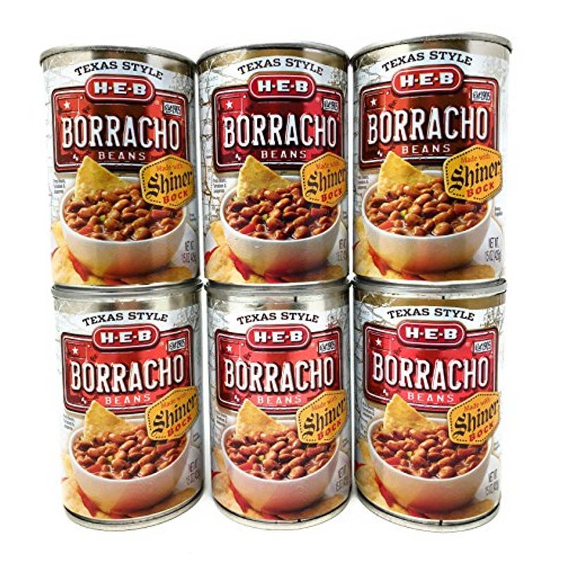 HEB Borracho Beans 6 pk of 15 oz Cans