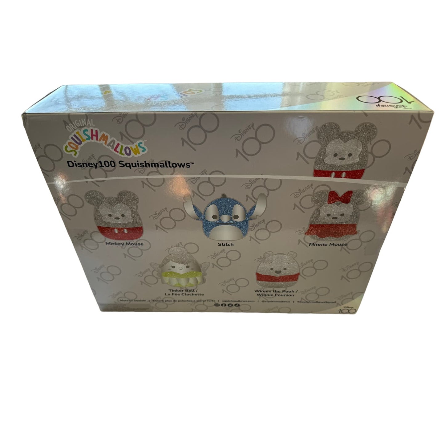 Disney100 Squishmallows Box NIB